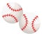 Small baseball balls, icon