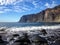 Small beach located on Los Gigantes Canary Islands Tenerife Spain Europe