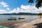 Small beach in Paraty village