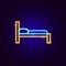 Small Bed Neon Sign