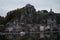 Small Belgian town Dinant on Meuse river in Walloon, Belgium