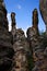 Small and Big Hercules pillars, Rosenthal-Bielatal, Saxon Switzerland, Saxony, Germany