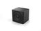 Small black cube sub woofer music speaker