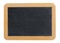 Small blank blackboard or school slate