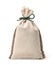 Small blank linen fabric bag