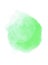 A Small Blob of Green Watercolor