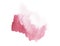 Small Blob of Pink Watercolor