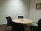 Small boardroom ready for a meeting