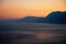 Small boat heading for Positano at dusk