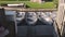 A small boat station in a small village. Small boats, standing on the pier. Boats to move through the canals of Holland