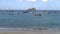 Small Boats Anchored in a Caribbean Bay