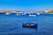 Small Boats in Bay, Koufonisia Greek Island, Greece
