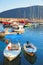 Small boats in port of Herceg Novi