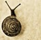 Small brown garden snail