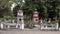 Small Buddhist shrines near the One Pillar Pagoda, Hanoi, Vietnam