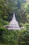Small buddhist stupa, part of Pothgul Viharaya temple, in Kandy, Sri Lan