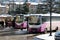 Small buses in Kastamonu - Turkey