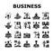 Small Business Worker Occupation Icons Set Vector