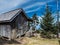 Small Cabin Porch Looking Over Mountain View