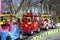 Small cars in the fun park