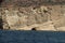 Small cave on Milos shoreline