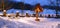 A small cemetery in an alpine village