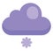 Small chance of snow, icon