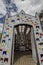 Small chapel decorated with tile mosaics