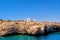 A small chapel dedicated to Agioi Anargyroi near Cape Greco. Famagusta District, Cyprus