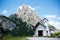 Small chapel in Dolomites near Cortina