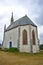 Small chapel Etables sur mer, Binic, Brittany in the Cotes d`Armor