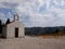 Small chapel in the middle of croatian mountains