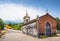 Small chapel in Sicily on a north road to the majestic volcano E