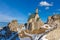 Small chapel on the summit of Wendelstein mountain