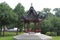 Small Chinese temple in park