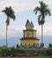 Small christian chapel on samosir island