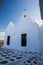 Small christian church  on island Mykonos.