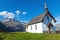 Small church in the alps