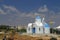 Small church by the golden coast hotel in protaras,cyprus