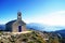 Small church in the mountains of Montenegro