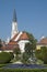 Small Church near Shoenbrunn Palace in Vienna, Austria