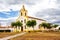 Small church in the Portuguese village of Flor Da Rosa