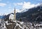 Small church in Scuol