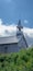 Small church on top of a Canadian mountain