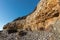 Small cliffs on la Pointe du Payre in Vendee France