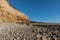 Small cliffs on la Pointe du Payre in Vendee France