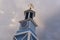 Small clock tower in the port of Halifax