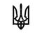 The Small Coat of Arms of Ukraine is one of the three official symbols of the state. Shield and trident made of yellow