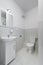 Small and compact interior bathroom design