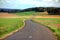 Small Country Road Winding through the Countryside